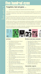 Mobile Screenshot of fivehundredeyes.co.uk